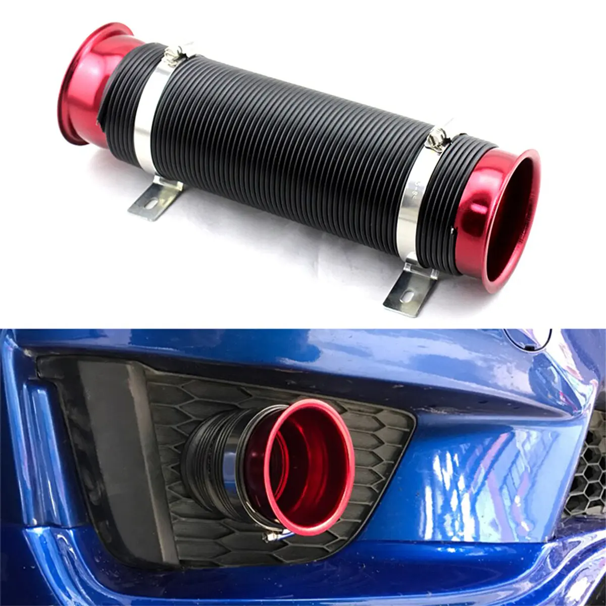 Tubería Manguera Intake Induccion Flexible Universal 3 Pulg