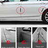 Pack X4 Protectores Goma Tope Puerta Anticolisión Rayones Golpe Universal Para Todo Tipo De Auto