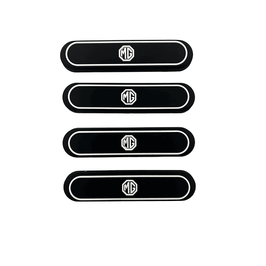 Pack X4 Protectores Goma Tope Puerta Anticolisión Rayones Golpe Universal Para Todo Tipo De Auto