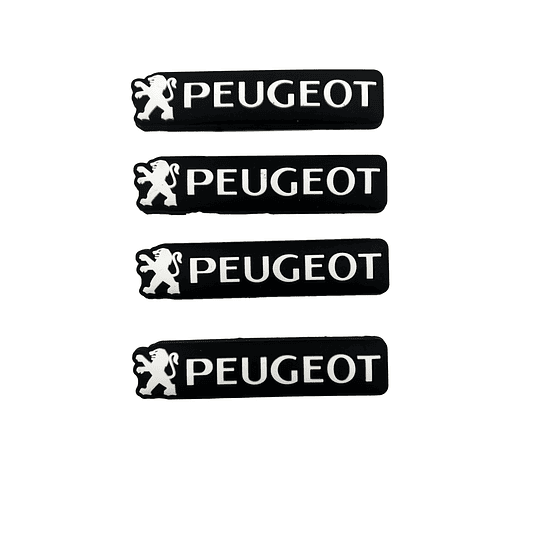 Pack X4 Protectores Goma Tope Puerta Anticolisión Rayones Golpe Universal Para Todo Tipo De Auto