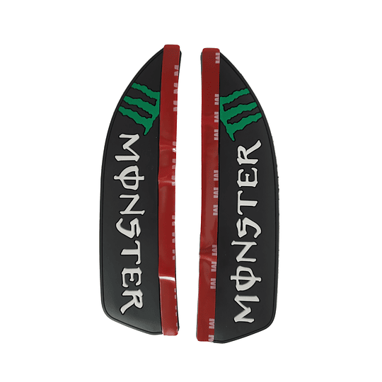 Viseras Aleta Goma Pestaña Bota Agua Lluvia Espejo Retrovisor Lateral Universal Auto (Elige Tu Modelo)