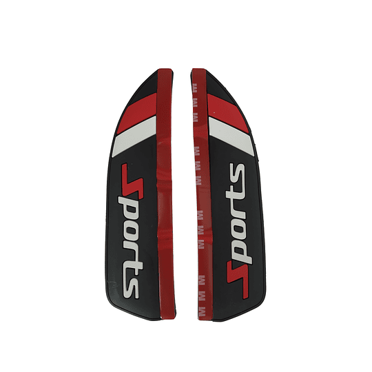 Viseras Aleta Goma Pestaña Bota Agua Lluvia Espejo Retrovisor Lateral Universal Auto (Elige Tu Modelo)