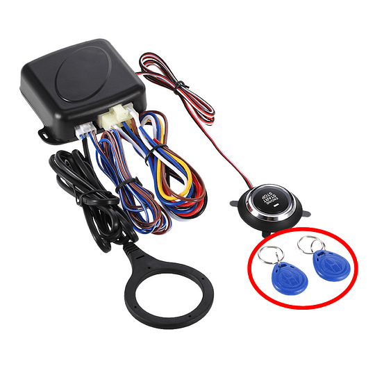 Repuesto Duplicado Copia Chip Programable Llave Activador Tag Rfid (Solo Para Boton Start Stop)