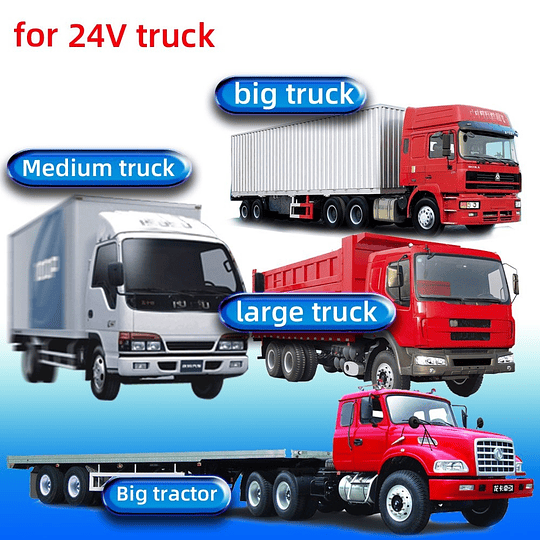 Kit X2 Motores Bloqueo Cierre Centralizado 2 Puertas Universal Para Camiones 24V (Modelo Básico)