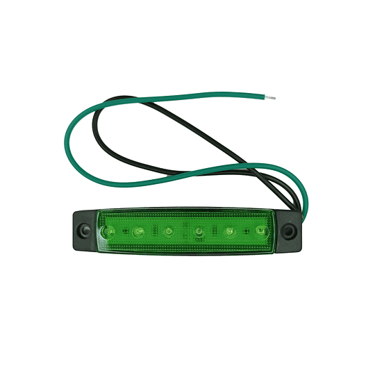 Luz Led SMD Indicadora Lateral Señalizador Posición Freno 12V 24V Camión Tráiler Remolque Auto Moto