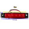 Luz Led SMD Indicadora Lateral Señalizador Posición Freno 12V 24V Camión Tráiler Remolque Auto Moto