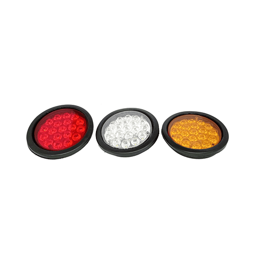 Foco Reemplazo Luz Trasero 19 Led Universal 5 Pulgadas Camión Bus Micro 24V Freno Posición Reversa