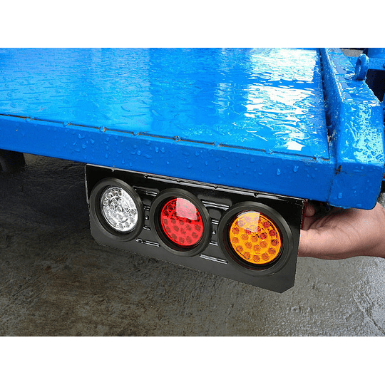 Foco Reemplazo Luz Trasero 19 Led Universal 5 Pulgadas Camión Bus Micro 24V Freno Posición Reversa