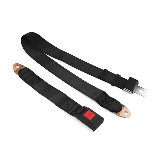 (Por Mayor) Cinturón Seguridad Estándar Univ 2 Puntos Auto Micro Buses Transporte Escolar Revisión Técnica