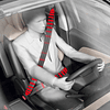 (Por Mayor) Cinturón De Seguridad Estándar 3 Puntas Universal Auto (Ajuste Manual, NO se Retrae al Desabrocharse)