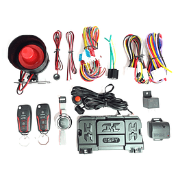 (Por Mayor) Kit Alarma Auto Con Botón Start Stop, Partida Remota, APP Bluetooth, Funcion PKE Y Corta Corriente