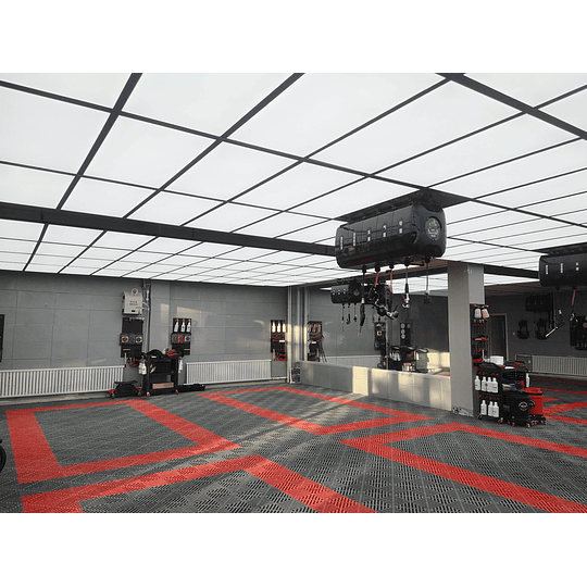 Complemento Esquina Para Pisos Baldosas Encastrables Para Garajes Autolavado Talleres Detailing Showroom