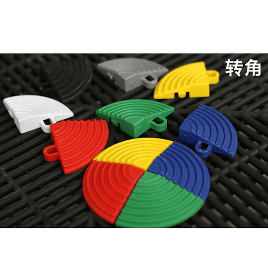 Complemento Esquina Para Pisos Baldosas Encastrables Para Garajes Autolavado Talleres Detailing Showroom