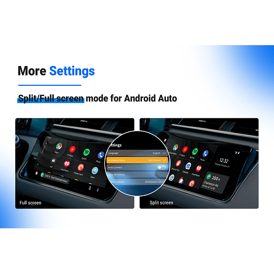 Adaptador inalámbrico Android Auto para Android Auto con cable Car