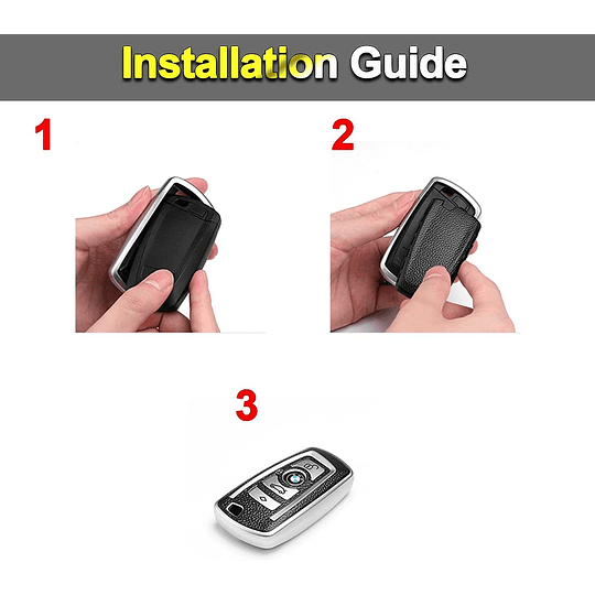 Funda Protector Tpu Calce Perfecto BMW 4 BOTONES Control Remoto Smart Key Llave Auto
