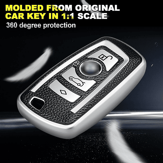Funda Protector Tpu Calce Perfecto BMW 4 BOTONES Control Remoto Smart Key Llave Auto