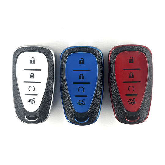 Funda Protector Tpu Calce Perfecto CHEVROLET 4 BOTONES Control Remoto Smart Key Llave Auto