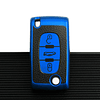 Funda Protector Tpu Calce Perfecto CITROEN/PEUGEOT 3 BOTONES Control Remoto Smart Key Llave Navaja Auto