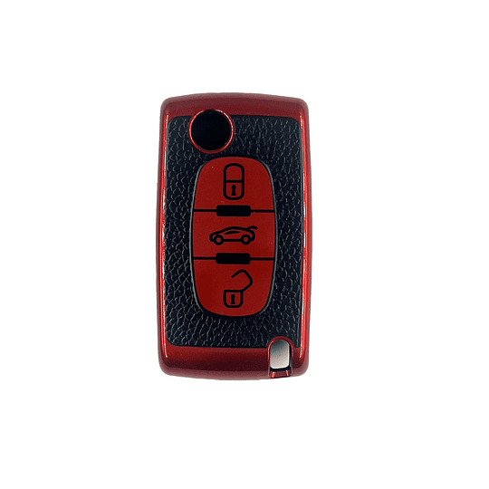 Funda Protector Tpu Calce Perfecto CITROEN/PEUGEOT 3 BOTONES Control Remoto Smart Key Llave Navaja Auto