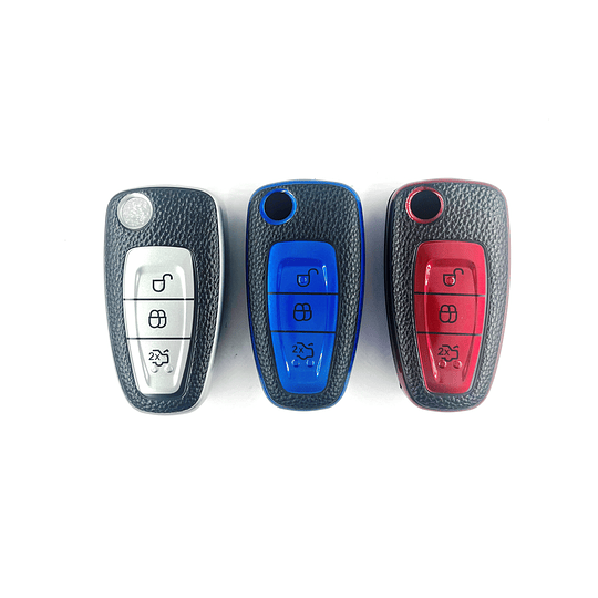Funda Protector Tpu Calce Perfecto FORD 3 BOTONES Control Remoto Smart Key Llave Navaja Auto