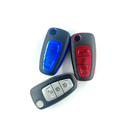 Funda Protector Tpu Calce Perfecto FORD 3 BOTONES Control Remoto Smart Key Llave Navaja Auto