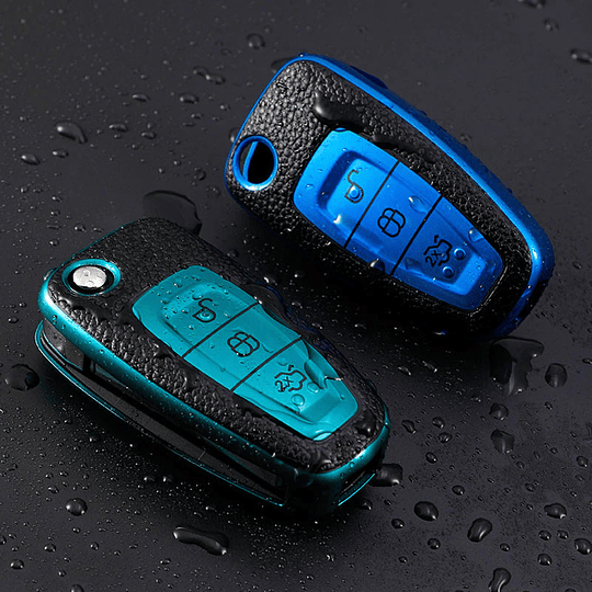 Funda Protector Tpu Calce Perfecto FORD 3 BOTONES Control Remoto Smart Key Llave Navaja Auto