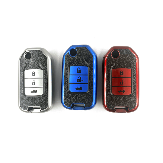 Funda Protector Tpu Calce Perfecto HONDA 3 BOTONES Control Remoto Smart Key Llave Navaja Auto