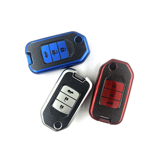 Funda Protector Tpu Calce Perfecto HONDA 3 BOTONES Control Remoto Smart Key Llave Navaja Auto