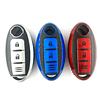 Funda Protector Tpu Calce Perfecto NISSAN 2 BOTONES Control Remoto Smart Key Llave Auto