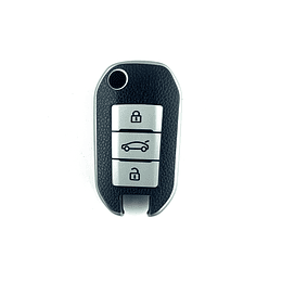 Funda Protector Tpu Calce Perfecto PEUGEOT 3 BOTONES Control Remoto Smart Key Llave Navaja Auto