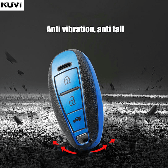 Funda Protector Tpu Calce Perfecto SUZUKI 2 BOTONES Control Remoto Smart Key Llave Auto