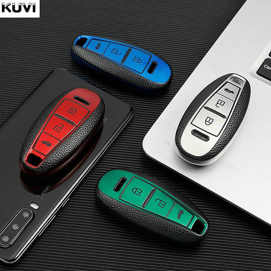 Funda Protector Tpu Calce Perfecto SUZUKI 2 BOTONES Control Remoto Smart Key Llave Auto