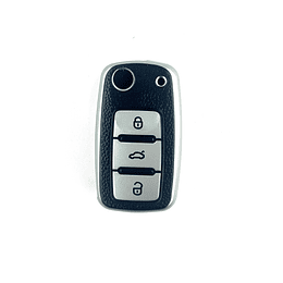 Funda Protector Tpu Calce Perfecto VOLKSWAGEN 3 BOTONES Control Remoto Smart Key Llave Navaja Auto