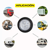Foco Luz Led SMD 2 1/2 Pulg Indicador Lateral Posición Camión Rampla Rojo Ámbar Blanco Bi-Voltaje 12V-24V