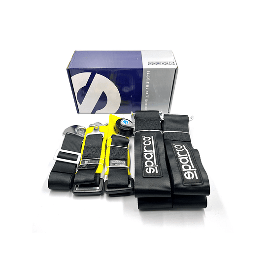 Cinturón Seguridad Deportivo 5 Puntos Para Auto Con Butaca de Carreras Competiciones Tuning Racing