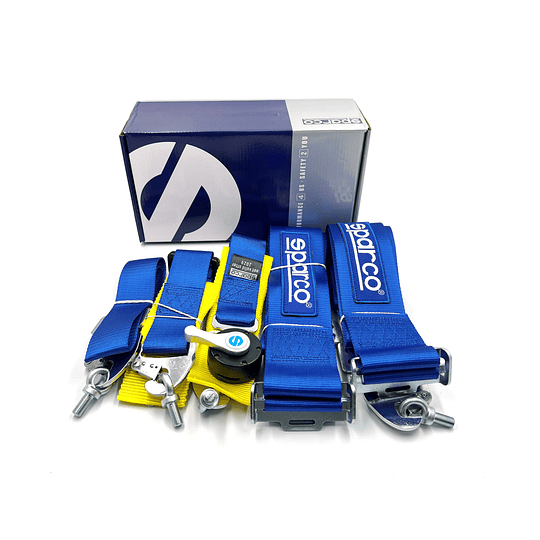 Cinturón Seguridad Deportivo 5 Puntos Para Auto Con Butaca de Carreras Competiciones Tuning Racing