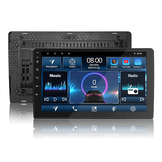 Radio Android 9 Pulgadas 2+32gb Memoria CPU 4 Núcleos Carplay Android Auto Inalámbrico Ecualizador DSP Pantalla IPS