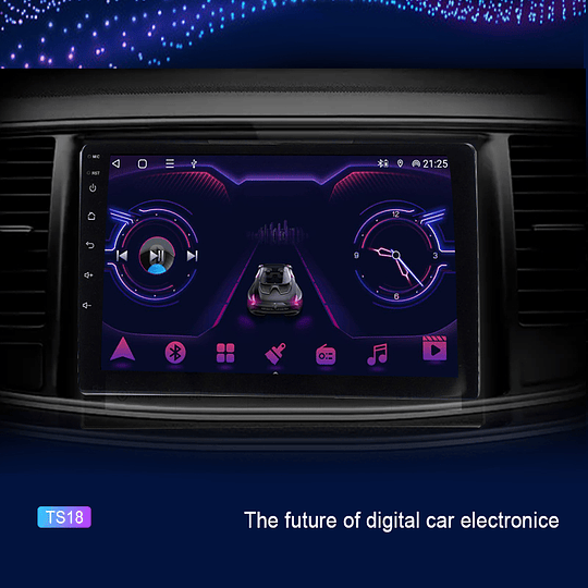 Pantalla Radio Android 9 Pulg. 2+32gb Memoria CPU de 8 Núcleos Carplay Android Auto Inalámbrico DSP IPS