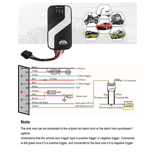 (Por Mayor) Rastreador Localizador Tracker GPS COBAN 4G LTE Homologado Con Corte de Corriente Universal Auto Moto