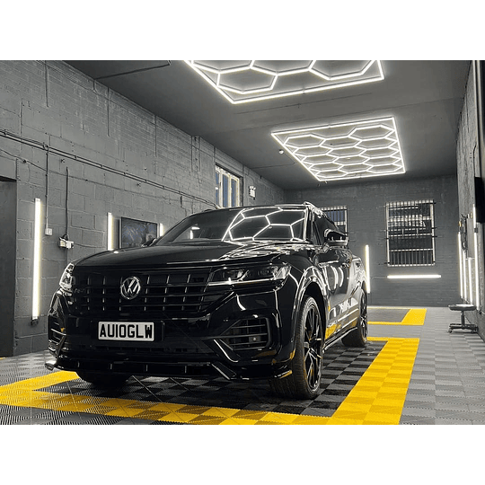 Pisos Baldosas Encastrables Plástico PP De Alta Resistencia Para Garajes Autolavado Talleres Detailing Showroom