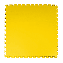 Pisos Baldosas Encastrables PVC Sólido 50x50cm Ideal para Bodegas Gimnasios Oficinas Colegios Tiendas Sala Cuna - AMARILLO