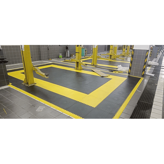 Pisos Baldosas Encastrables PVC Sólido 50x50cm Ideal para Bodegas Gimnasios Oficinas Colegios Tiendas Sala Cuna