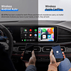 (Por Mayor) U2-X PRO Adaptador Interfaz 2 en 1 Convertidor Apple Carplay Y Android Auto De Cable USB a Conexión Inalámbrica ¡YA NO MÁS CABLES!