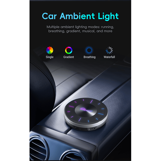 (Por Mayor) OTTOAIBOX P3 Upgrade Multimedia Carplay Y Android Auto Inalámbrico YouTube Netflix Directv Hbo Disney+ Instagram TikTok 8+128Gb 8 Núcleos