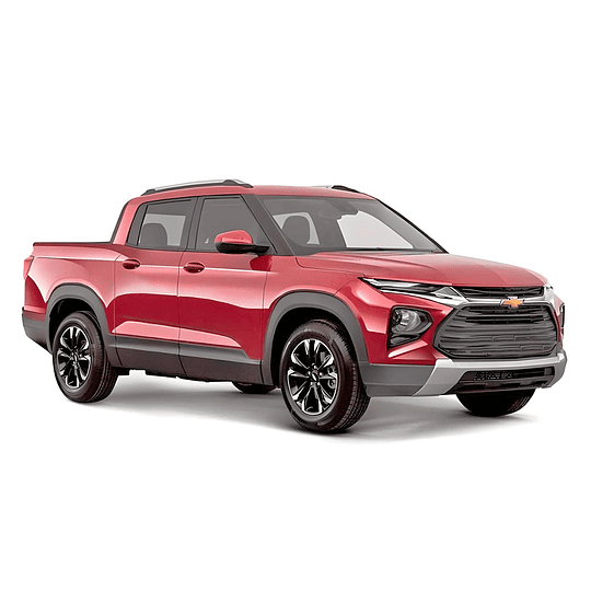 (Chevrolet Montana 2019-2025+) Pisos Rígidos Calce Perfecto Tipo Bandeja Antiderrame