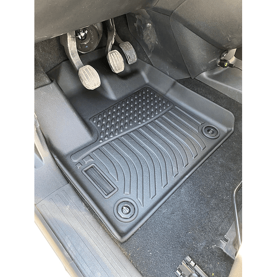 (Peugeot Partner/Citroën Berlingo/Opel Combo 2019-2025+) Pisos Rígidos Calce Perfecto Tipo Bandeja Antiderrame