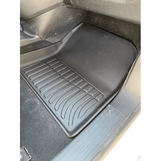 (Peugeot Partner/Citroën Berlingo/Opel Combo 2019-2025+) Pisos Rígidos Calce Perfecto Tipo Bandeja Antiderrame