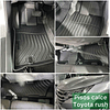 (Toyota Rush 2018-2024) Pisos Rígidos Calce Perfecto Tipo Bandeja Antiderrame (1era+2da+3era Fila de Asientos)