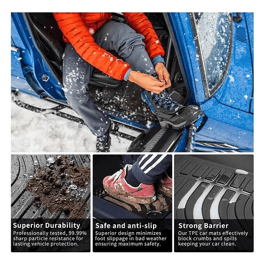 (Subaru Forester 2019-2025) Pisos Rígidos Calce Perfecto Tipo Bandeja Antiderrame