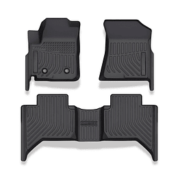 (Peugeot Landtrek 2022-2025+) Pisos Rígidos Calce Perfecto Tipo Bandeja Antiderrame